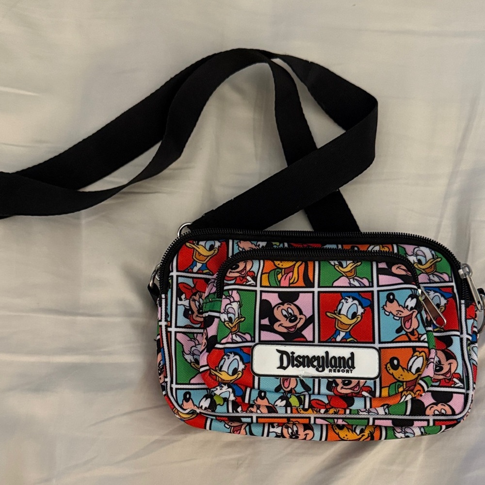 Disneyland Character Multicolor Crossbody Bag